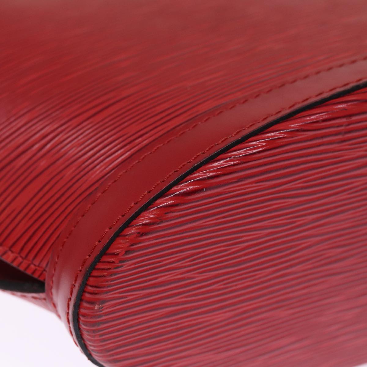 LOUIS VUITTON Epi Saint Jacques Shoulder Bag Red M52277 LV 76530