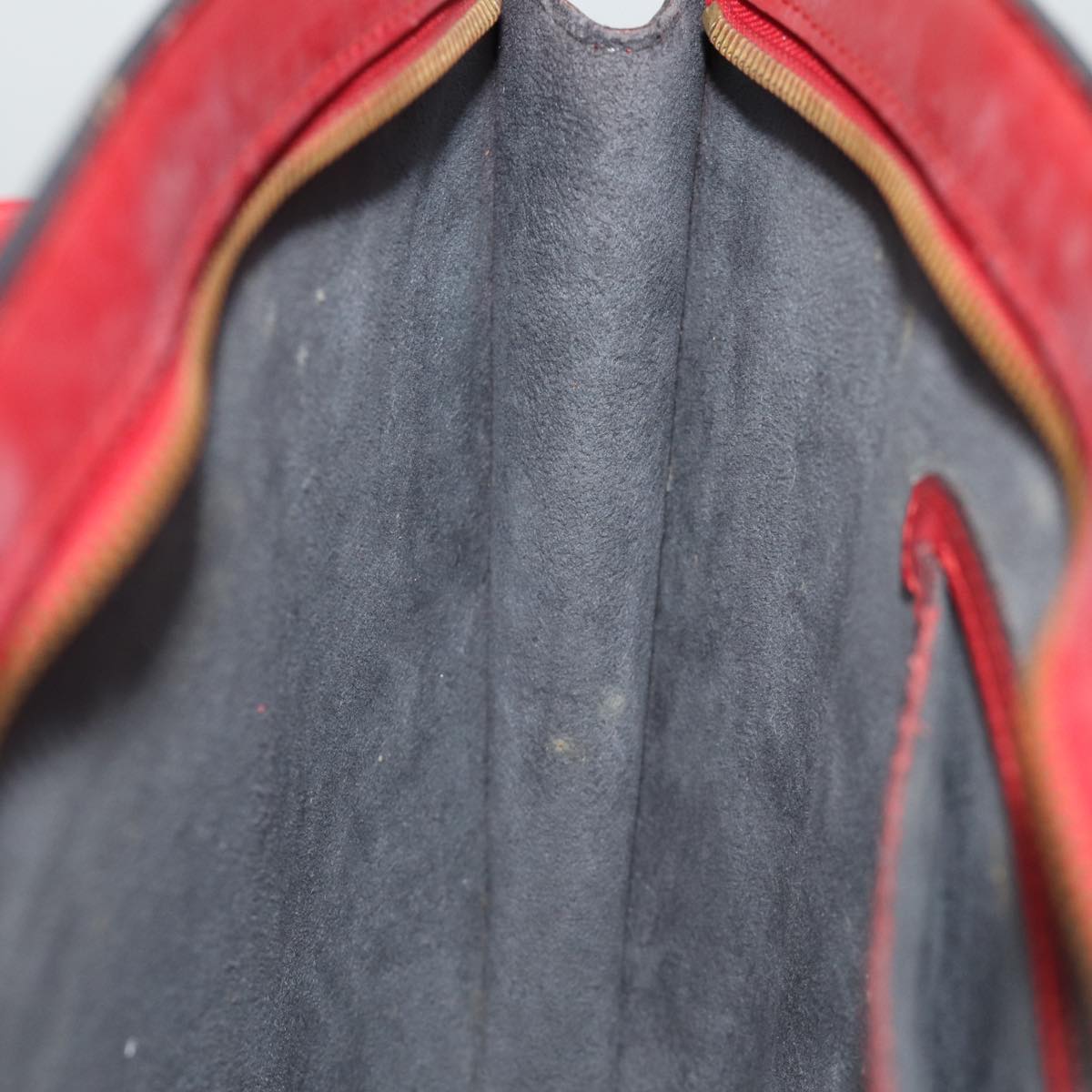 LOUIS VUITTON Epi Saint Jacques Shoulder Bag Red M52277 LV 76530