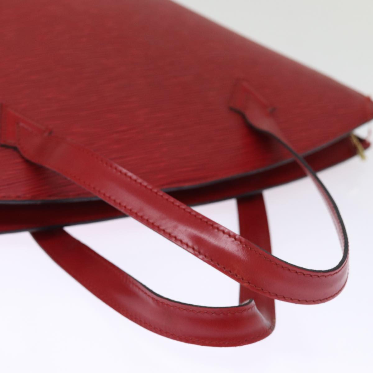 LOUIS VUITTON Epi Saint Jacques Shoulder Bag Red M52277 LV 76530
