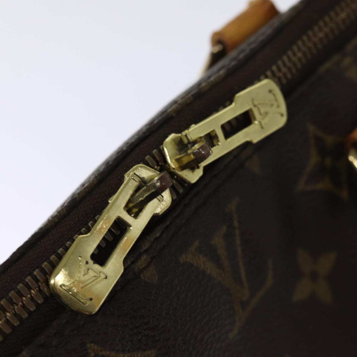 LOUIS VUITTON Monogram Alma Hand Bag M51130 LV 76533