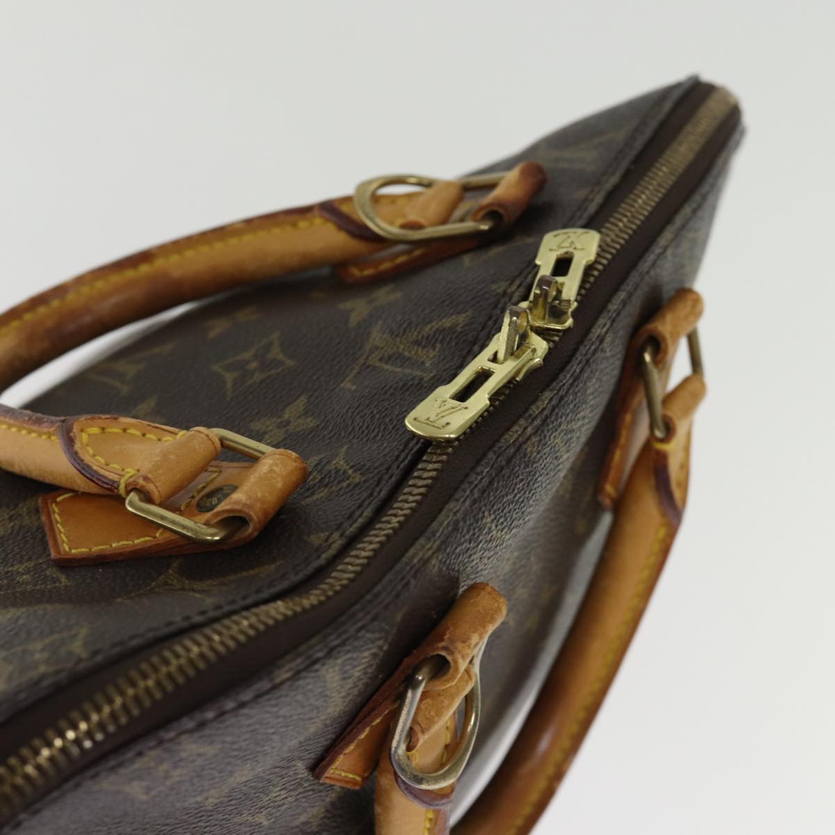 LOUIS VUITTON Monogram Alma Hand Bag M51130 LV 76533
