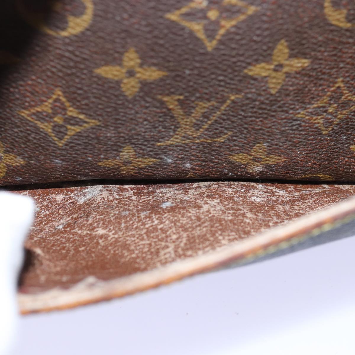 LOUIS VUITTON Monogram Compiegne 23 Clutch Bag M51847 LV 76536