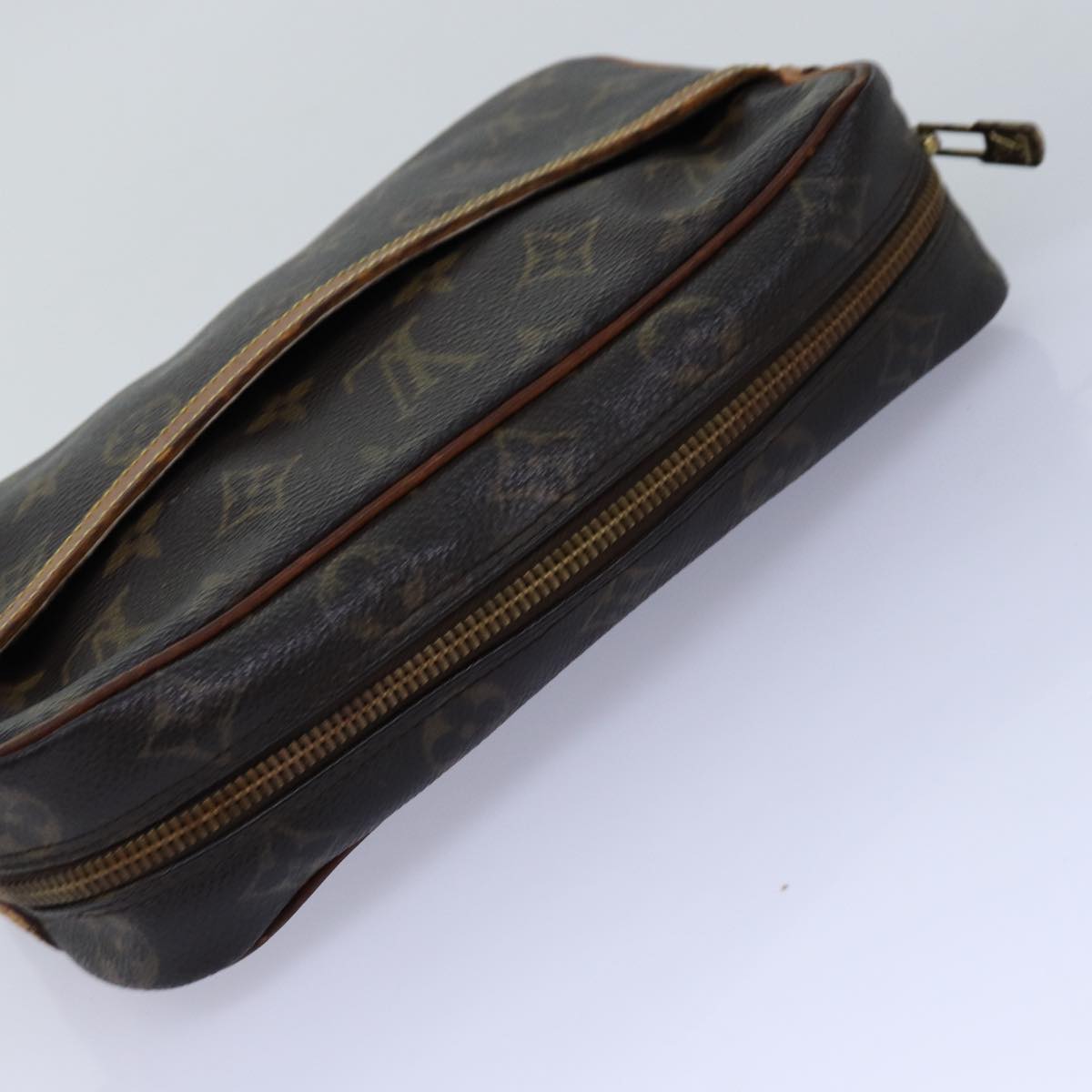 LOUIS VUITTON Monogram Compiegne 23 Clutch Bag M51847 LV 76536