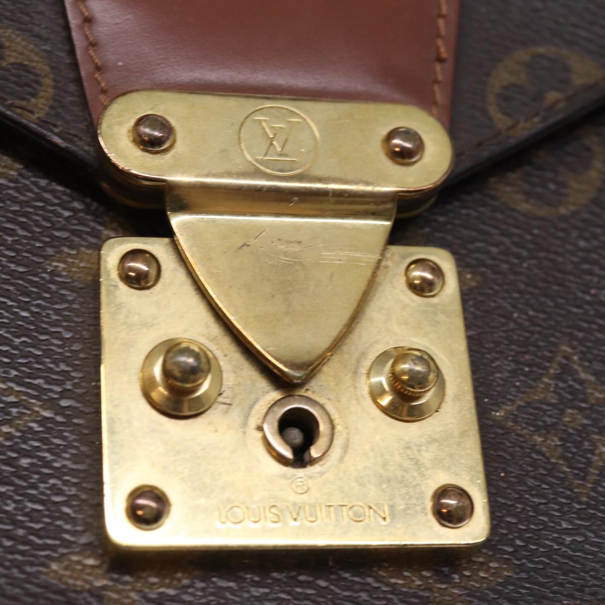 LOUIS VUITTON Monogram Monceau 26 Shoulder Bag M51187 LV 76538