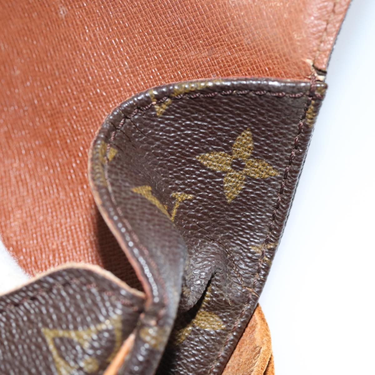 LOUIS VUITTON Monogram Cartouchiere GM Shoulder Bag M51252 LV 76539