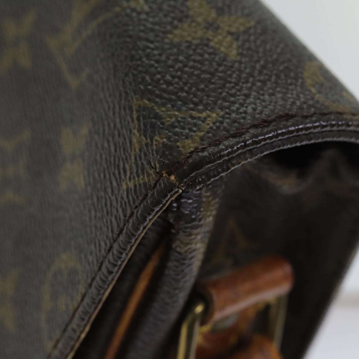 LOUIS VUITTON Monogram Cartouchiere GM Shoulder Bag M51252 LV 76539