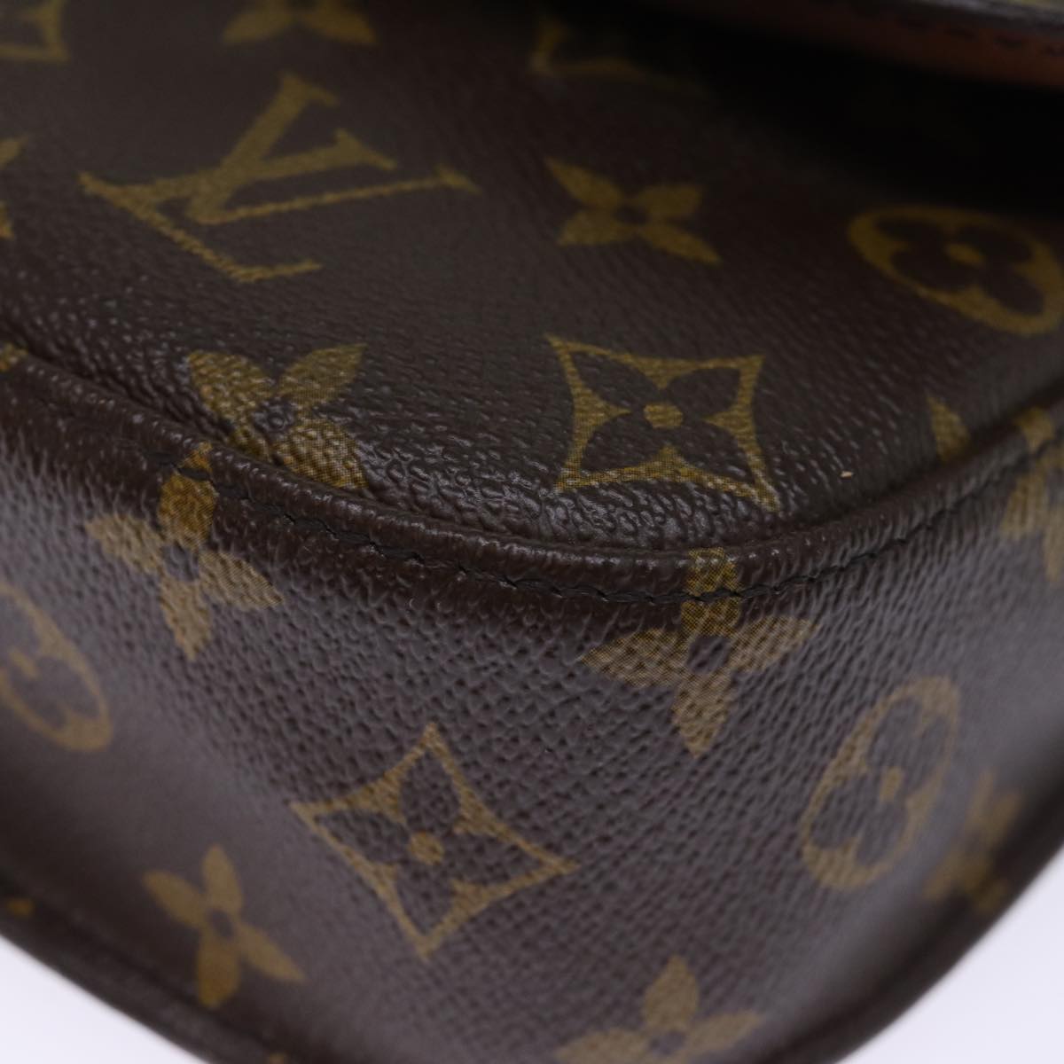 LOUIS VUITTON Monogram Saint Cloud MM Shoulder Bag M51243 LV 76540
