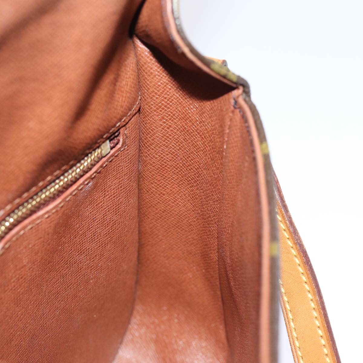 LOUIS VUITTON Monogram Saint Cloud MM Shoulder Bag M51243 LV 76540