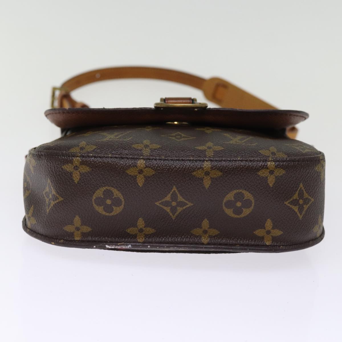 LOUIS VUITTON Monogram Saint Cloud MM Shoulder Bag M51243 LV 76540