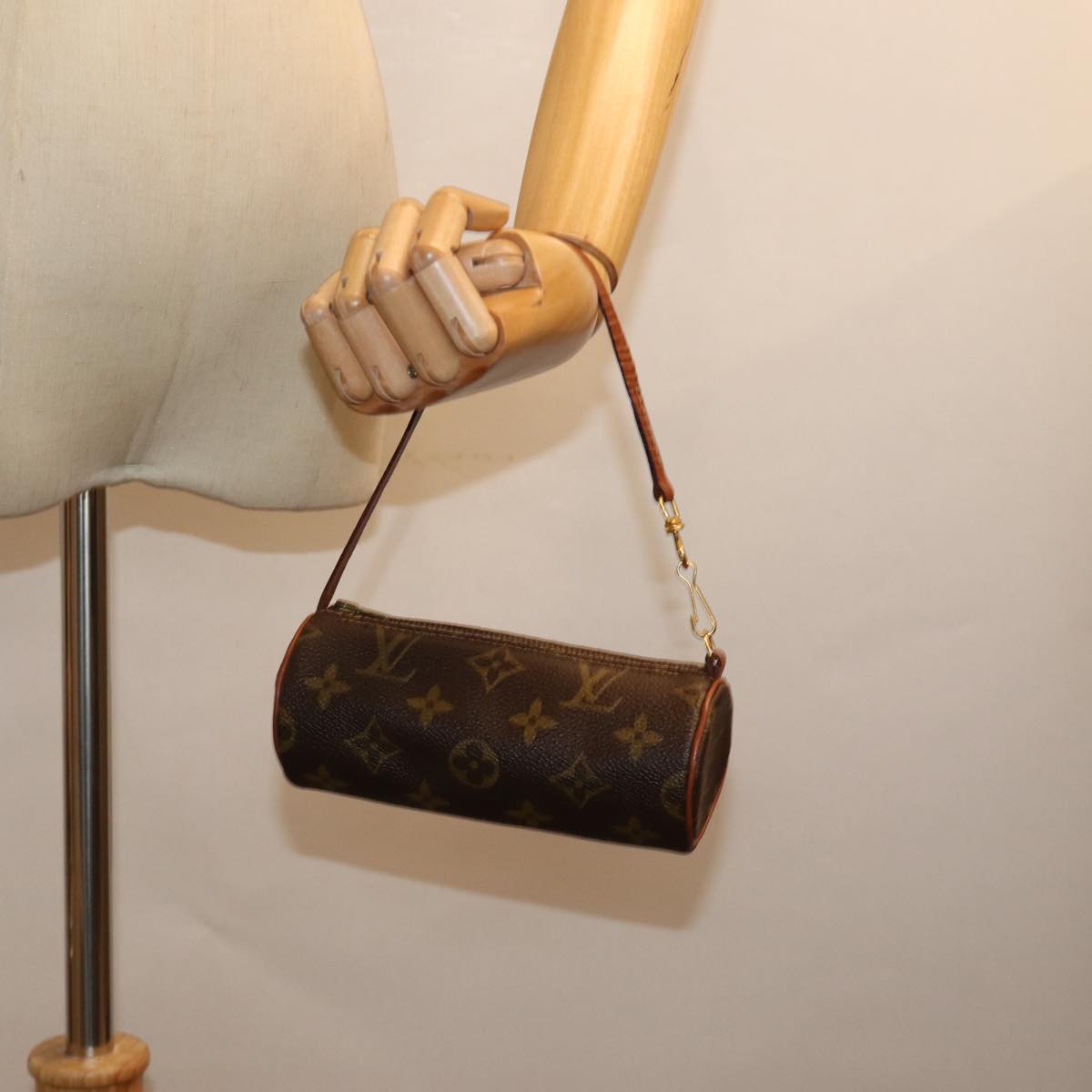 LOUIS VUITTON Monogram Papillon Pouch Vintage LV 76544