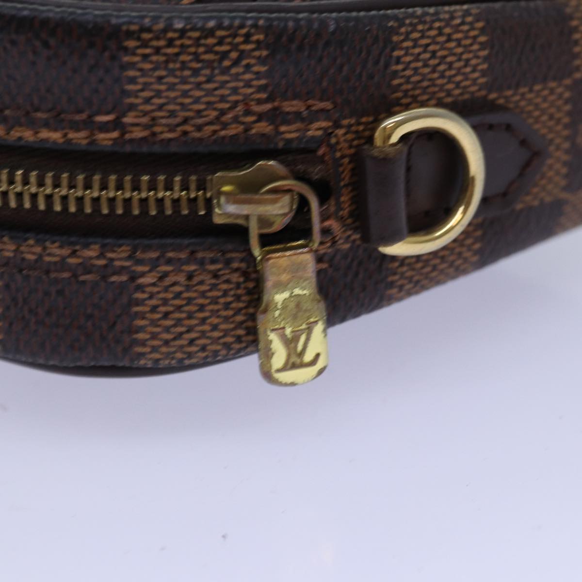 LOUIS VUITTON Damier Ebene Pochette Ipanema Shoulder Bag N51296 LV 76545