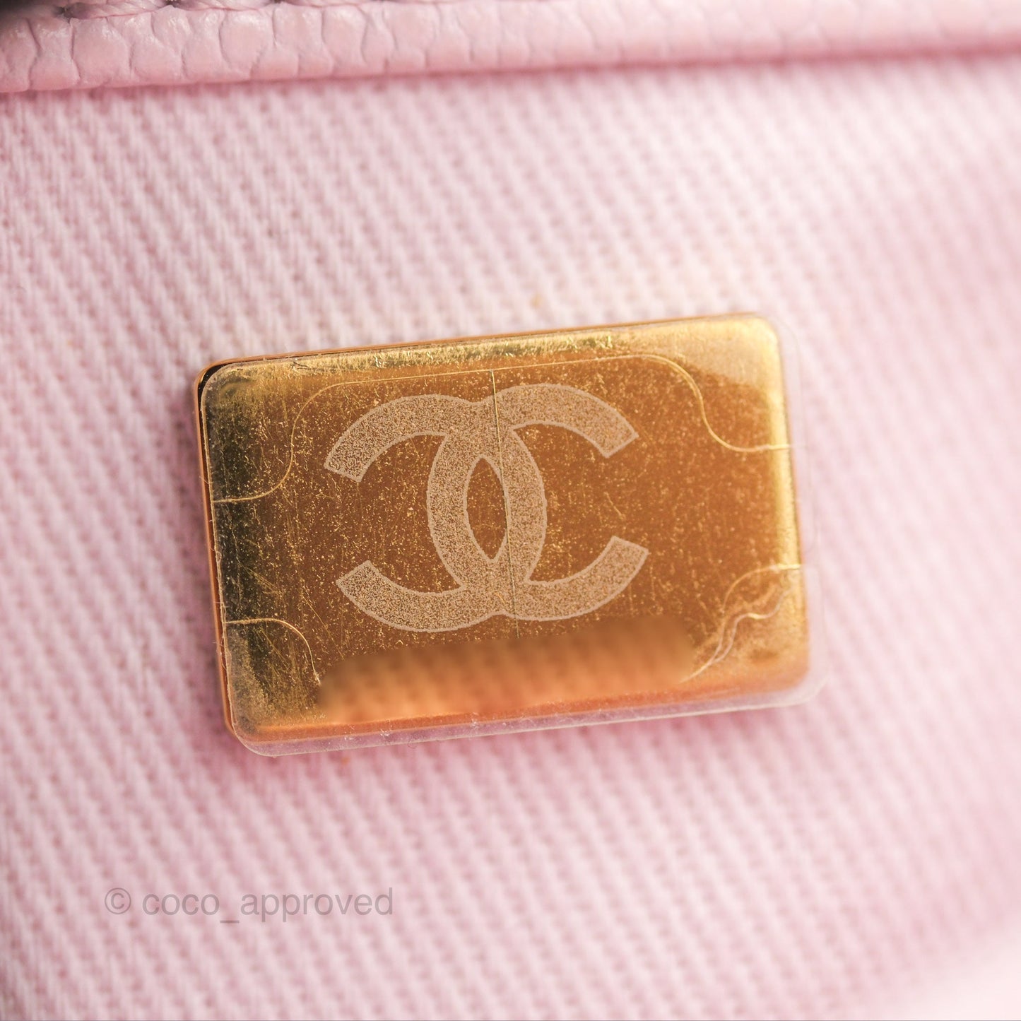 Chanel Quilted Small Business Affinity Flap Light Pink Caviar Gold Hardware