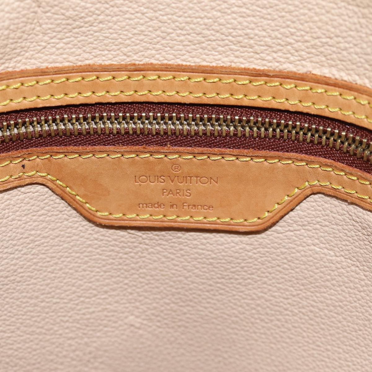 LOUIS VUITTON Monogram Bucket GM Shoulder Bag M42236 LV 76556
