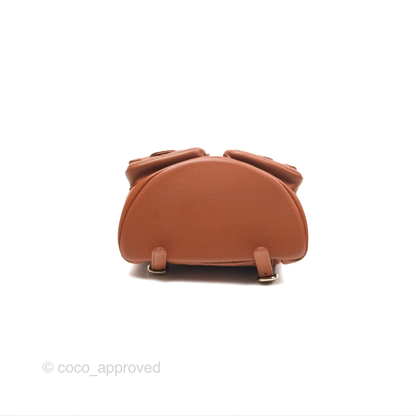 Chanel Medium Duma Backpack Tan Brown Calfskin Gold Hardware