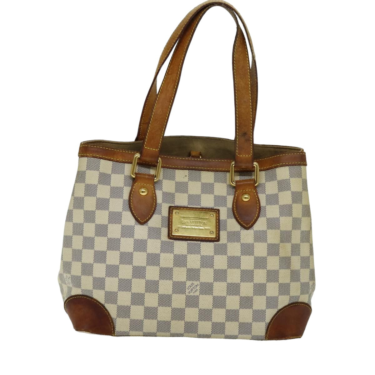 LOUIS VUITTON Damier Azur Hampstead PM Tote Bag N51207 LV 76592