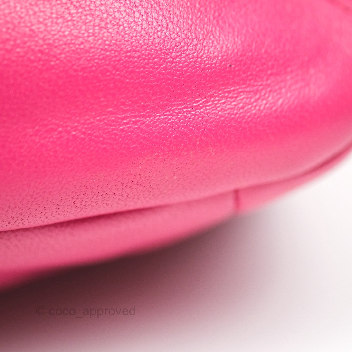Chanel 19 Large (Medium) Dark Pink Goatskin Mixed Hardware