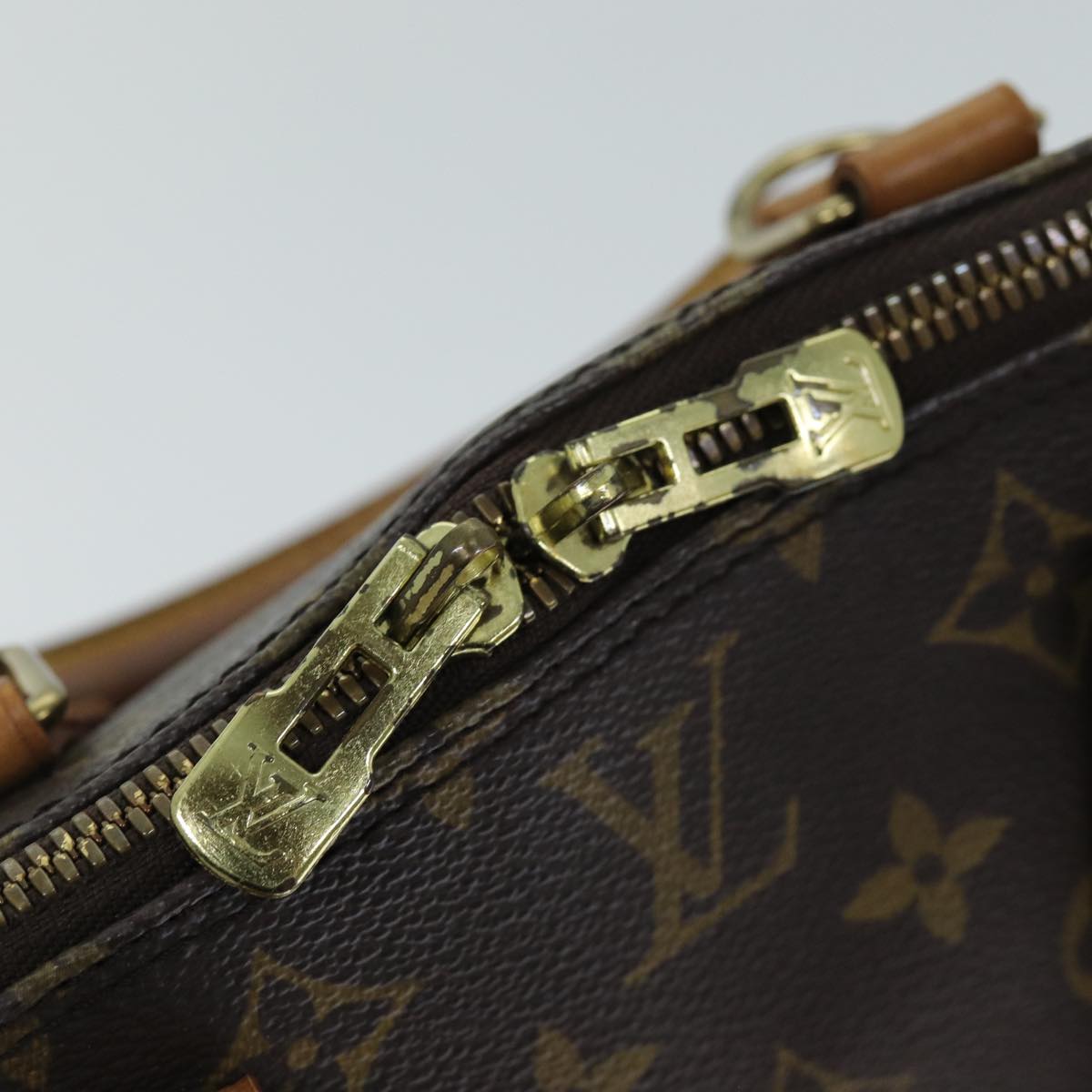 LOUIS VUITTON Monogram Alma Hand Bag M51130 LV 76600