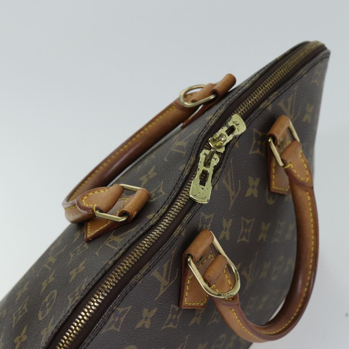 LOUIS VUITTON Monogram Alma Hand Bag M51130 LV 76600