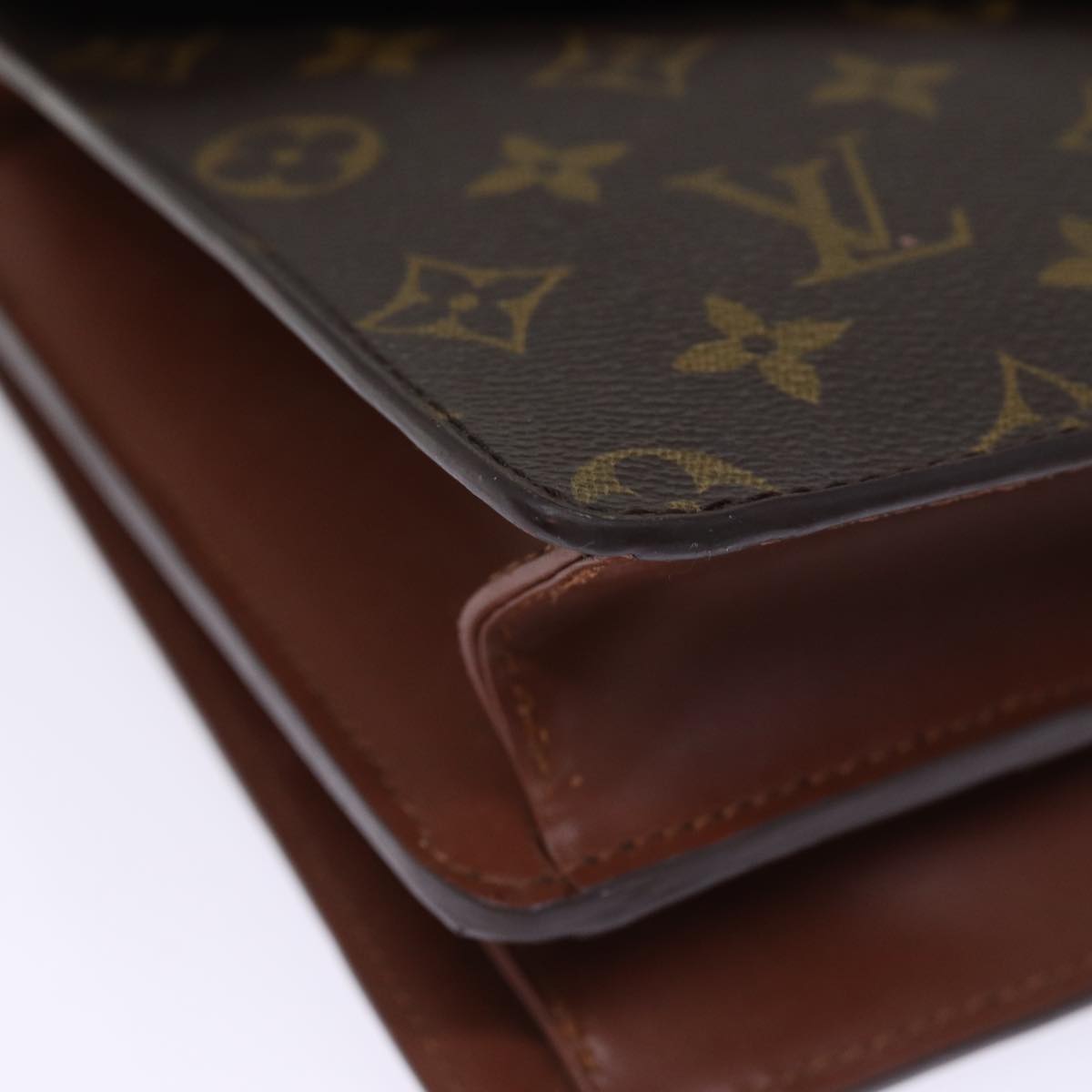 LOUIS VUITTON Monogram Concorde Hand Bag M51190 LV 76603