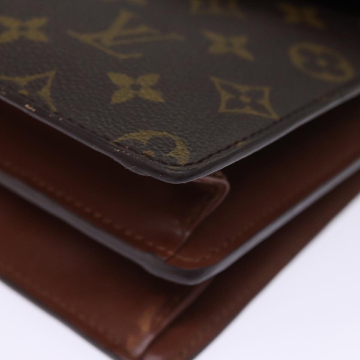 LOUIS VUITTON Monogram Concorde Hand Bag M51190 LV 76603