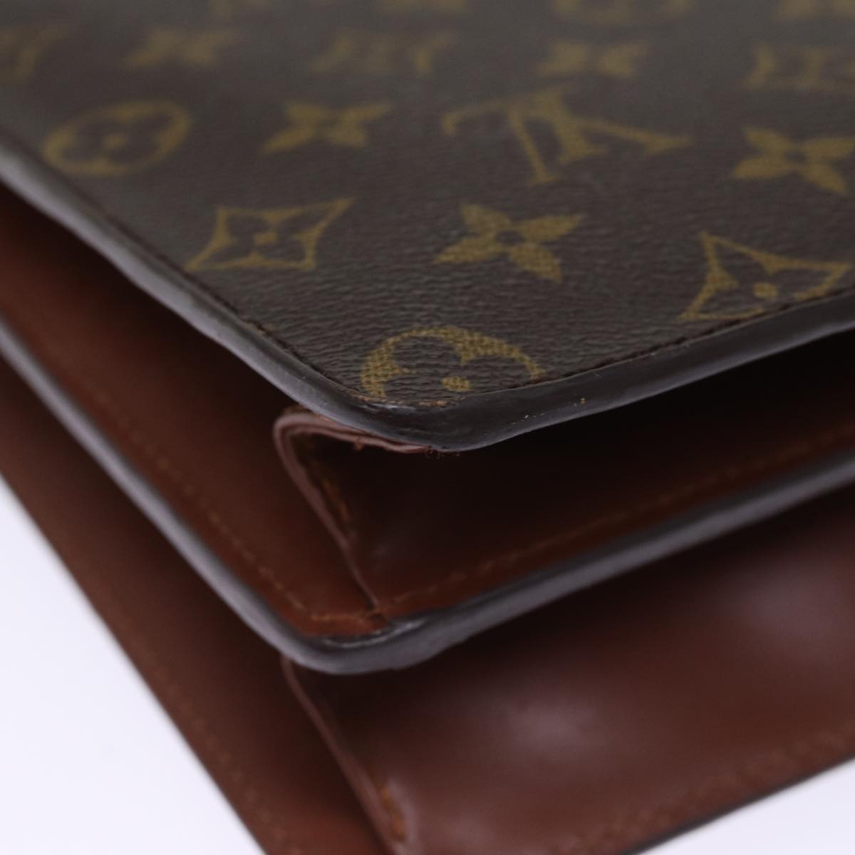 LOUIS VUITTON Monogram Concorde Hand Bag M51190 LV 76603