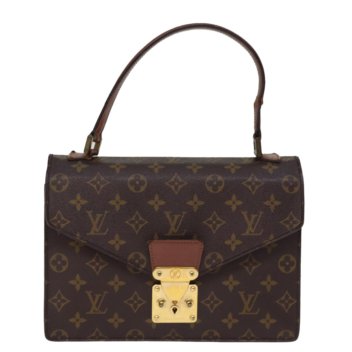 LOUIS VUITTON Monogram Concorde Hand Bag M51190 LV 76603