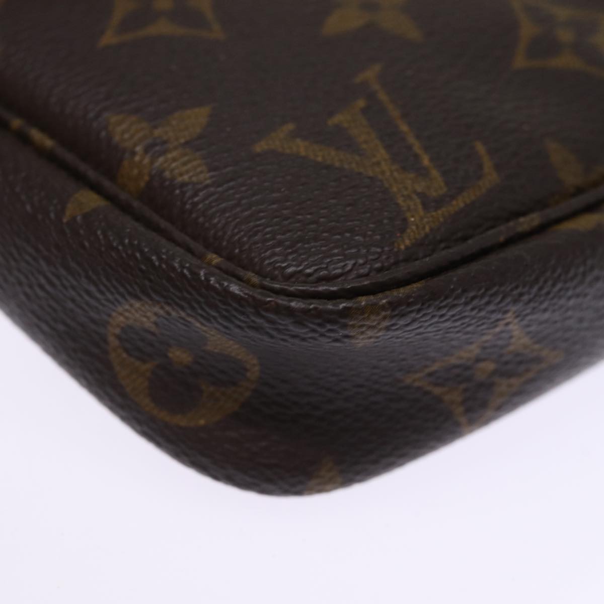LOUIS VUITTON Monogram Pochette Accessoires Pouch M51980 LV 76604
