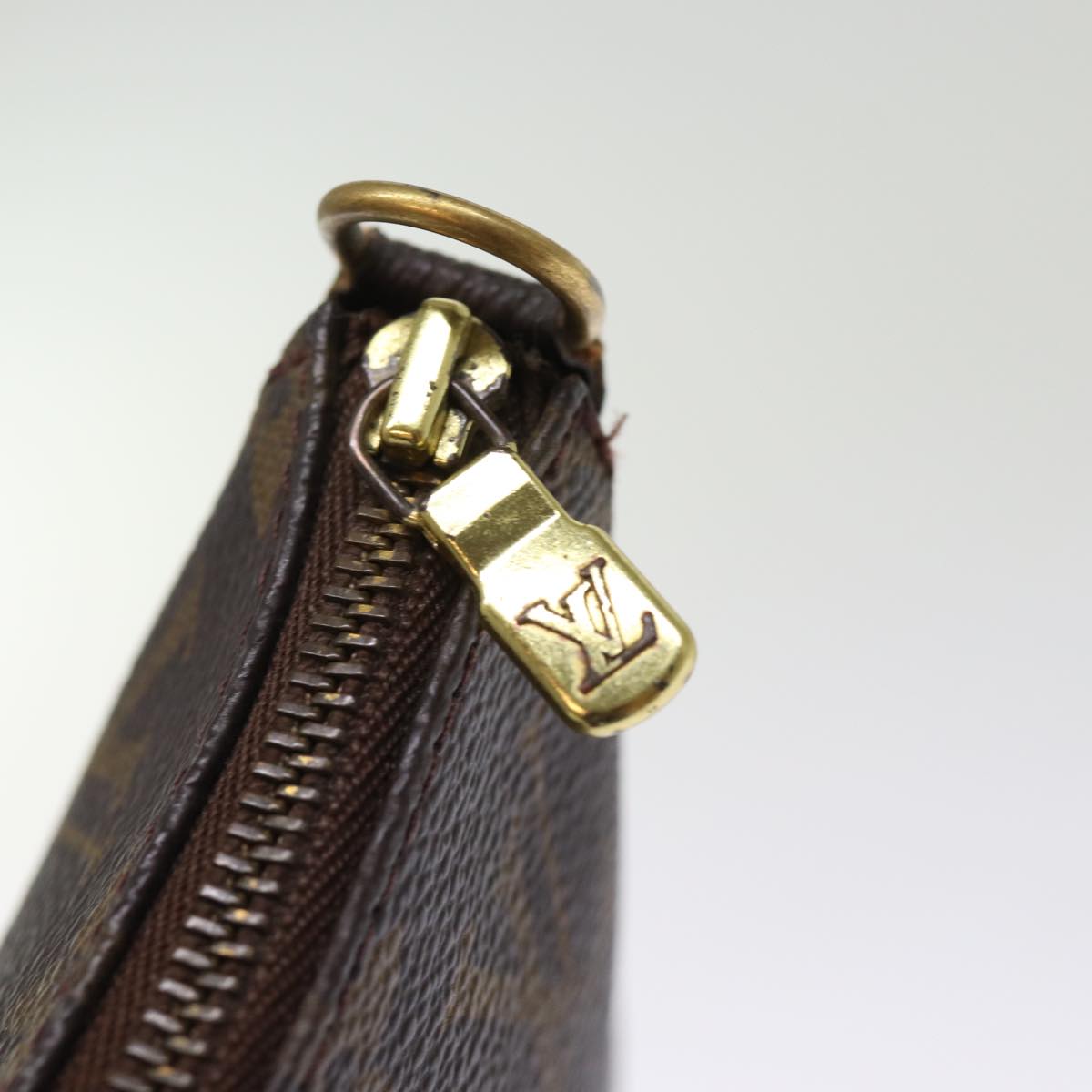 LOUIS VUITTON Monogram Pochette Accessoires Pouch M51980 LV 76604