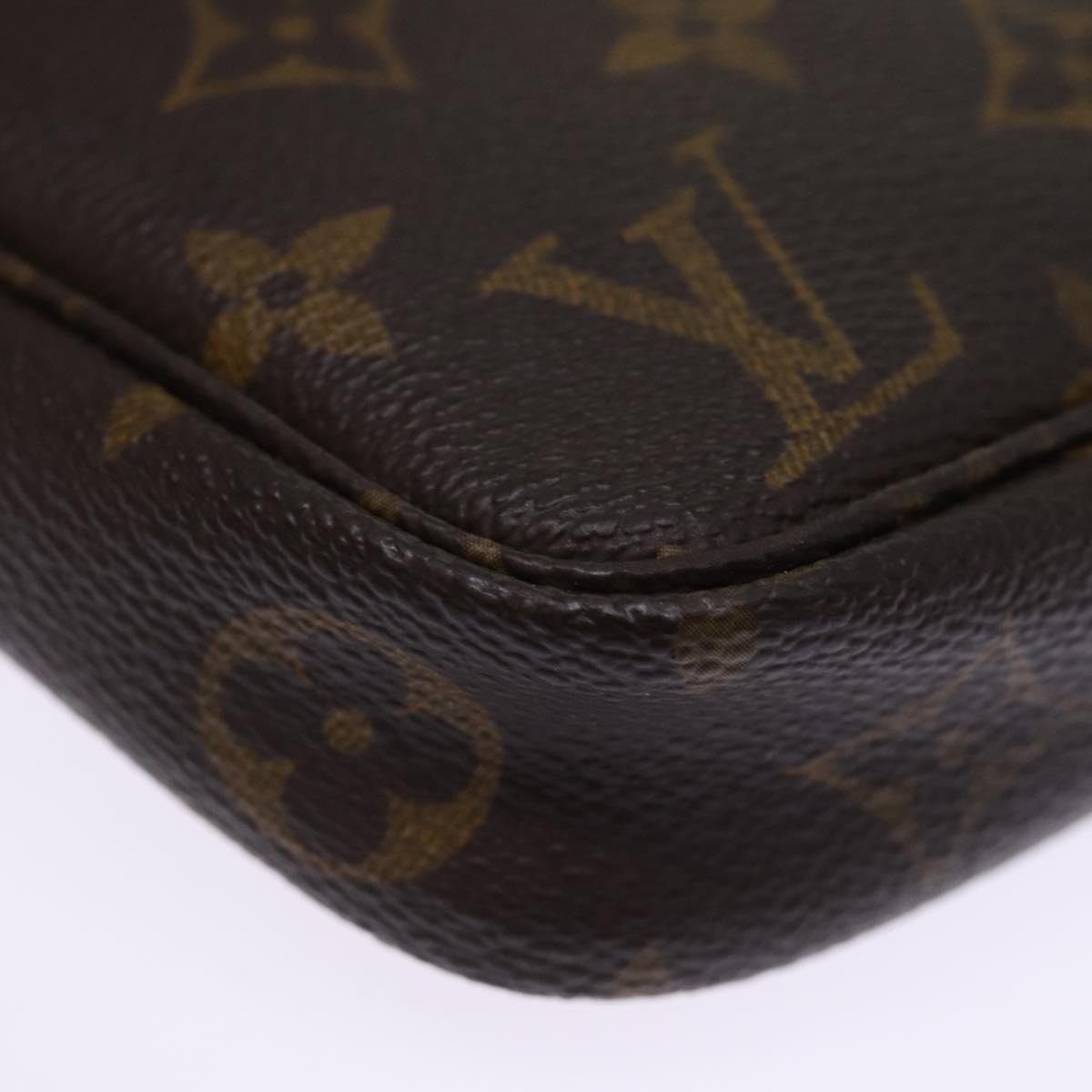 LOUIS VUITTON Monogram Pochette Accessoires Pouch M51980 LV 76604