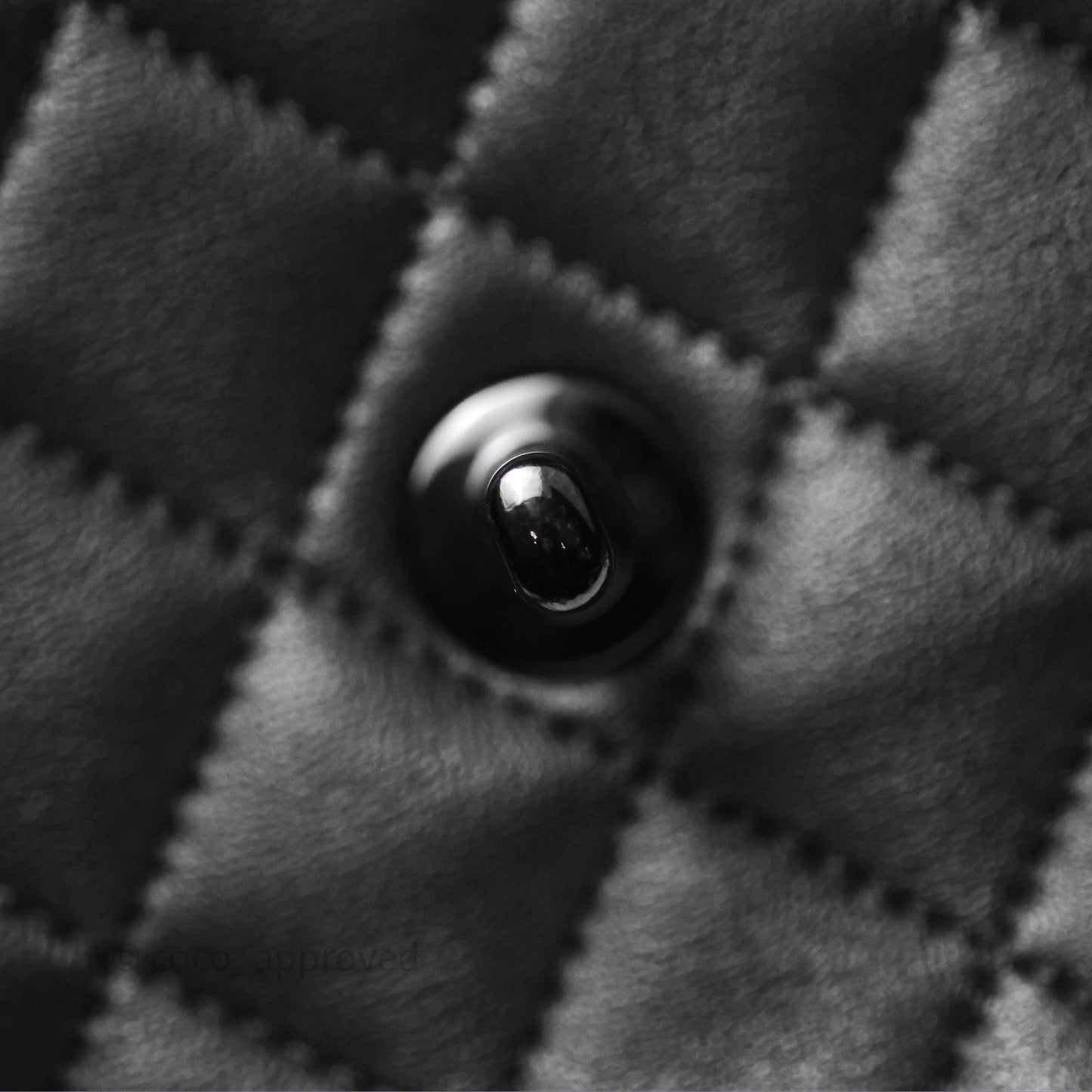Chanel Quilted Accordion Flap Bag So Black Two Tone Lambskin Fabric