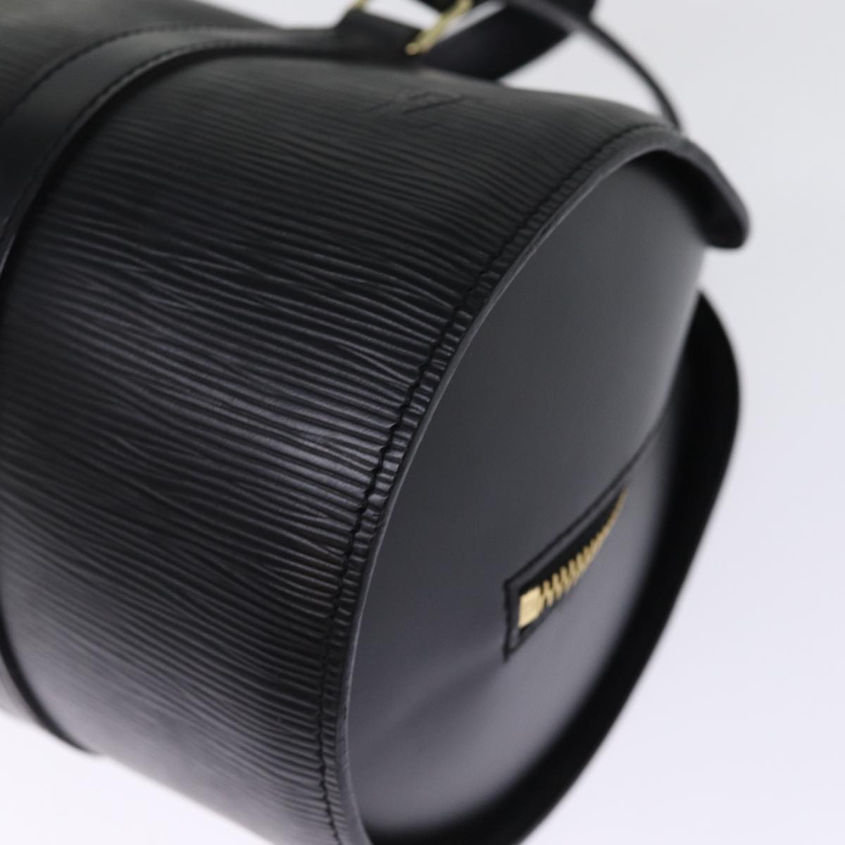 LOUIS VUITTON Epi Soufflot Hand Bag Black M52222 LV 76606