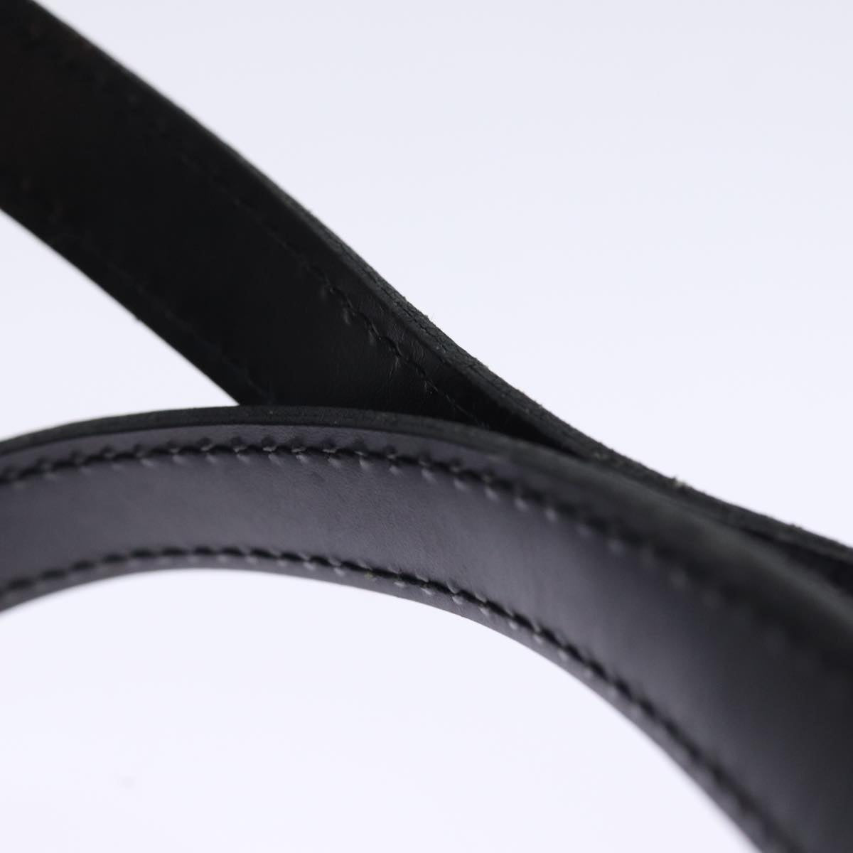 LOUIS VUITTON Epi Soufflot Hand Bag Black M52222 LV 76606