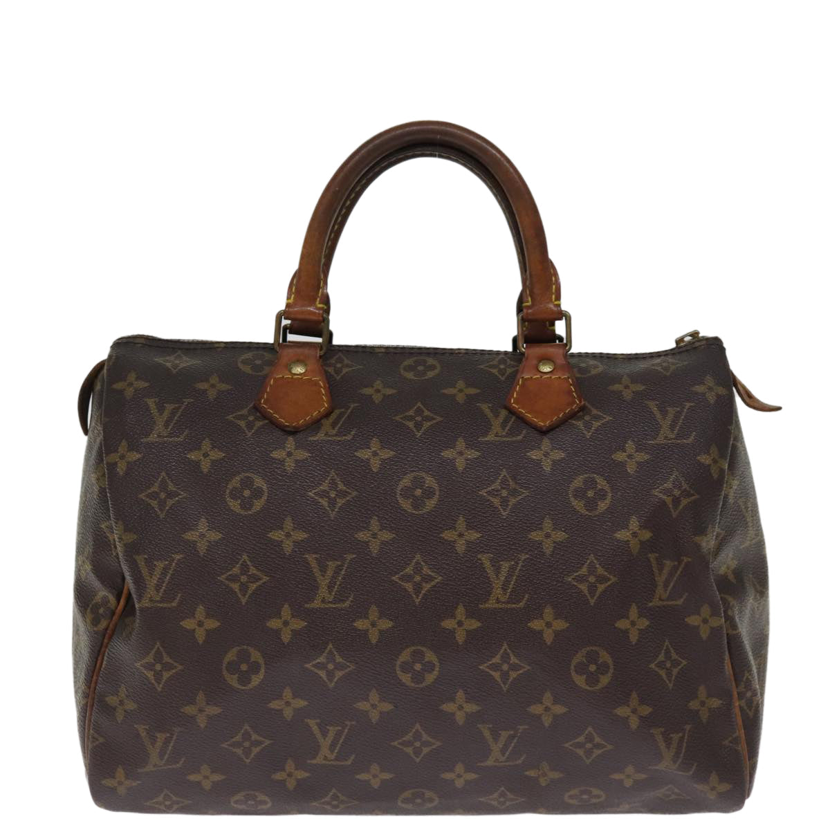LOUIS VUITTON Monogram Speedy 30 Hand Bag M41526 LV 76618
