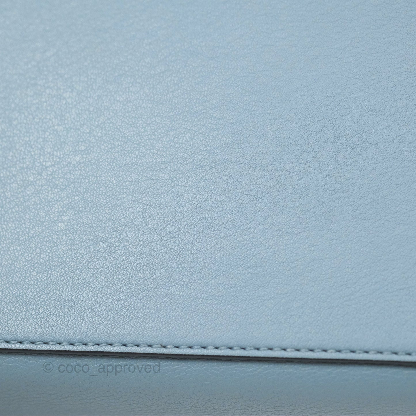 Loewe Small Puzzle Bag Stone Blue Calfskin