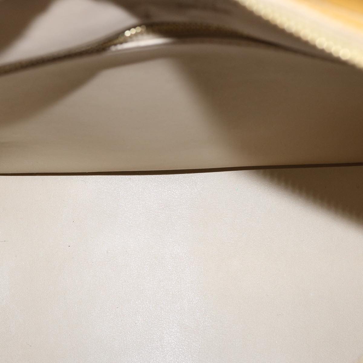 LOUIS VUITTON Monogram Vernis Houston Hand Bag Beige M91004 LV 76626