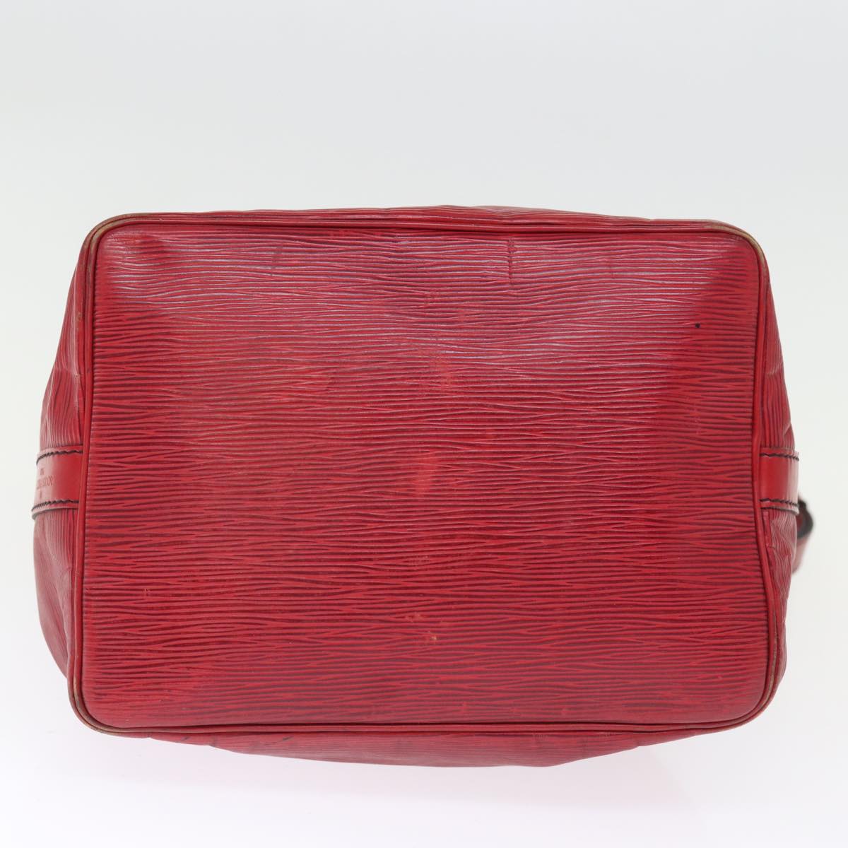 LOUIS VUITTON Epi Petit Noe Shoulder Bag Red M44107 LV 76627