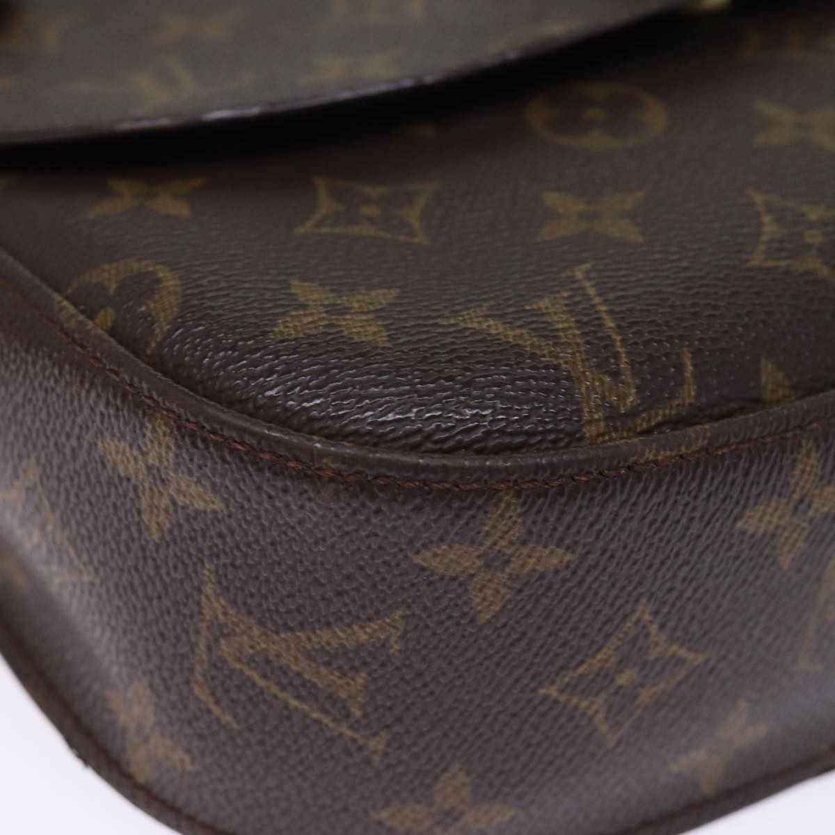 LOUIS VUITTON Monogram Saint Cloud GM Shoulder Bag M51242 LV 76644
