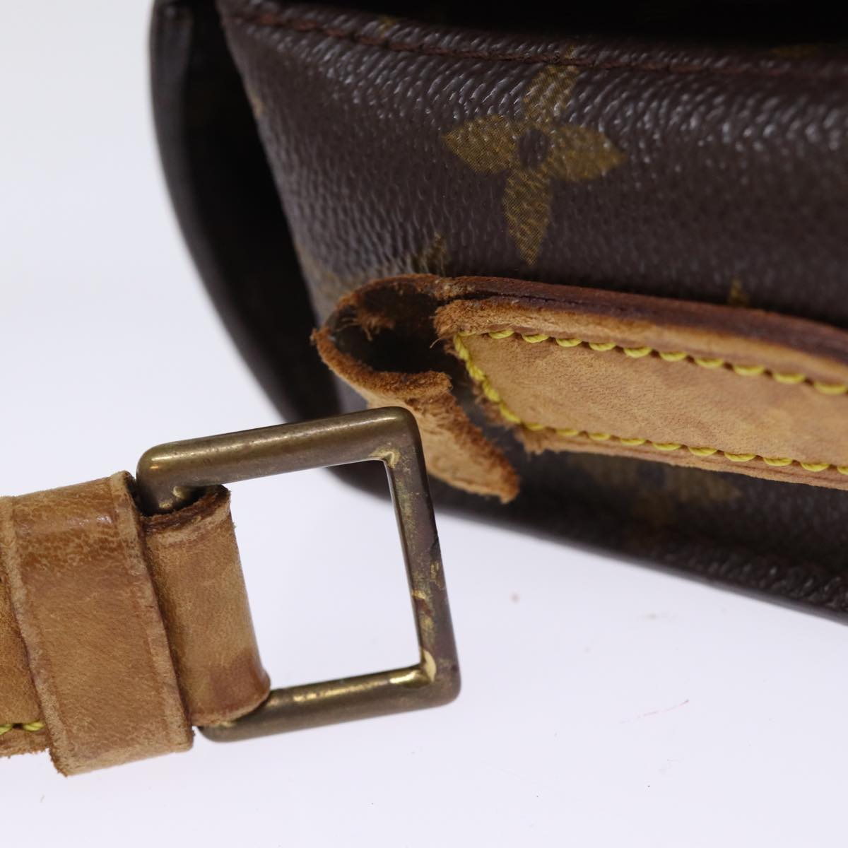 LOUIS VUITTON Monogram Saint Cloud GM Shoulder Bag M51242 LV 76644