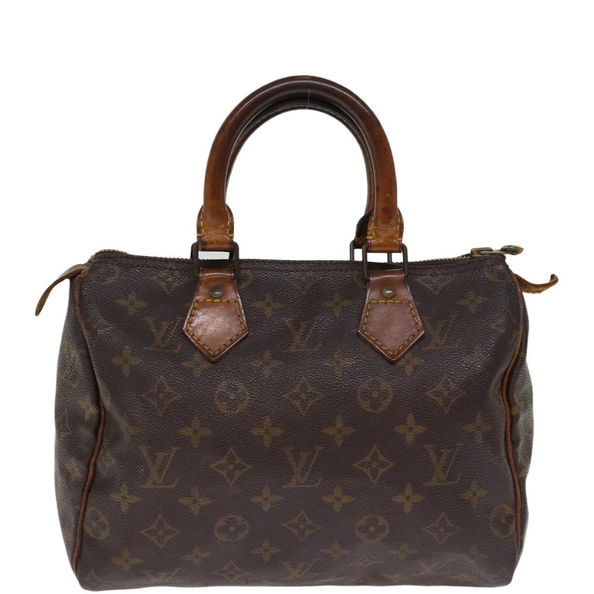 LOUIS VUITTON Monogram Speedy 25 Hand Bag M41528 LV 76647