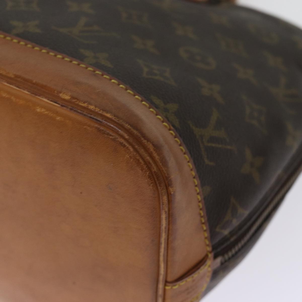 LOUIS VUITTON Monogram Alma Hand Bag M51130 LV 76648