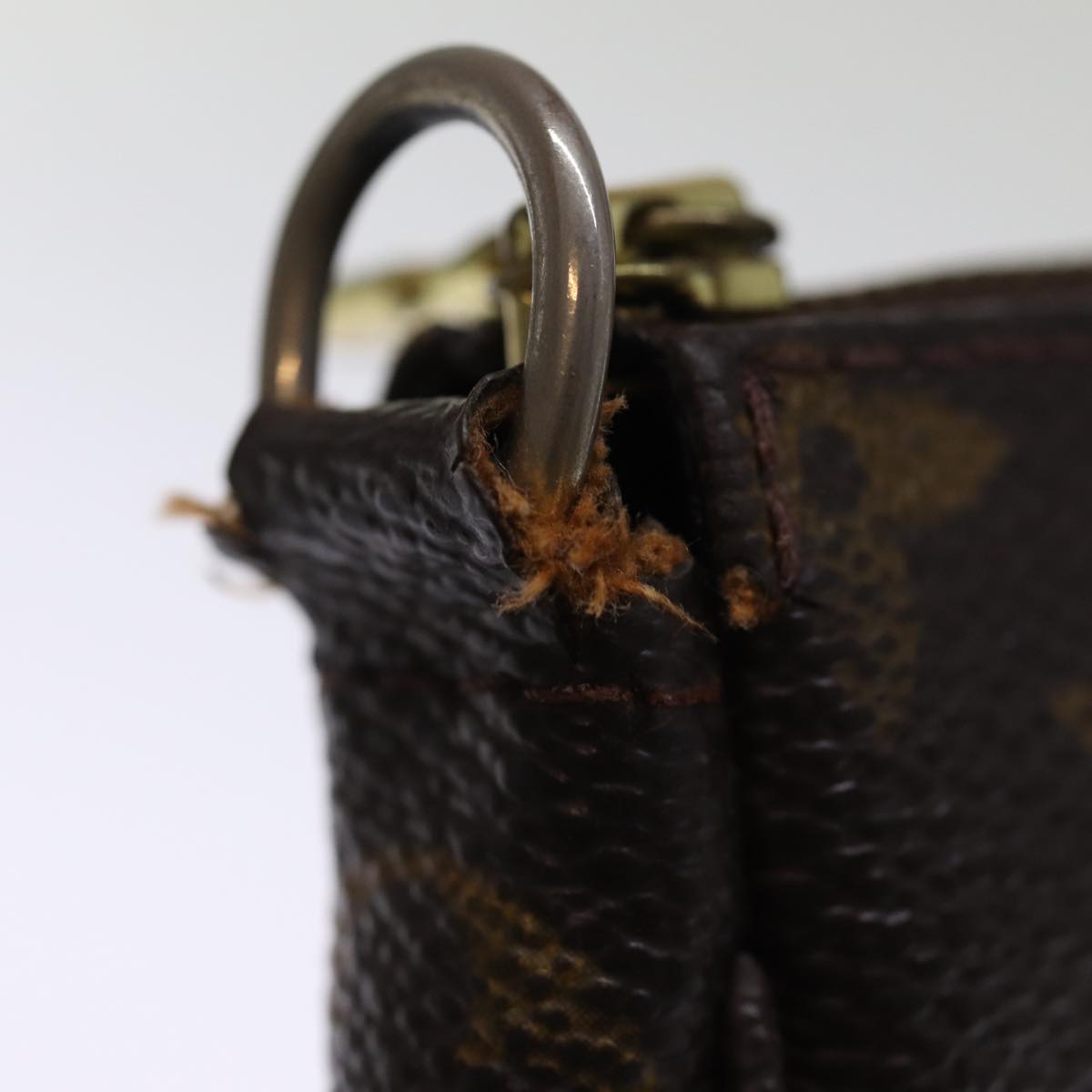 LOUIS VUITTON Monogram Pochette Accessoires Pouch M51980 LV 76657