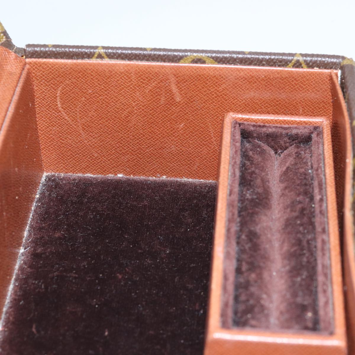 LOUIS VUITTON Monogram Boite A Tour Jewelry Box M47236 LV 76661