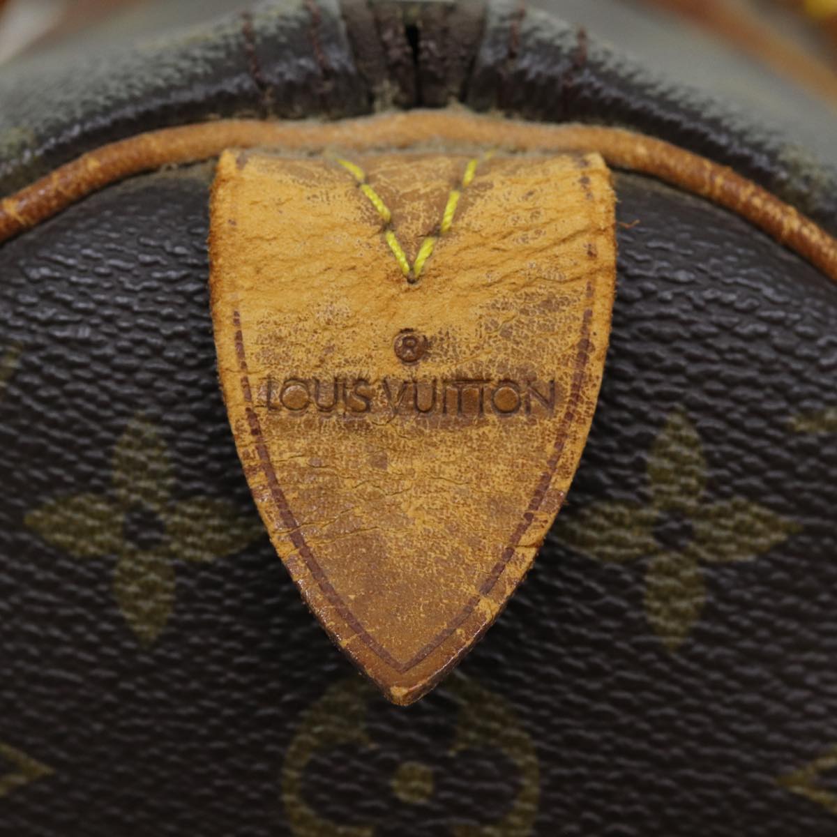 LOUIS VUITTON Monogram Speedy 35 Hand Bag M41524 LV 76671