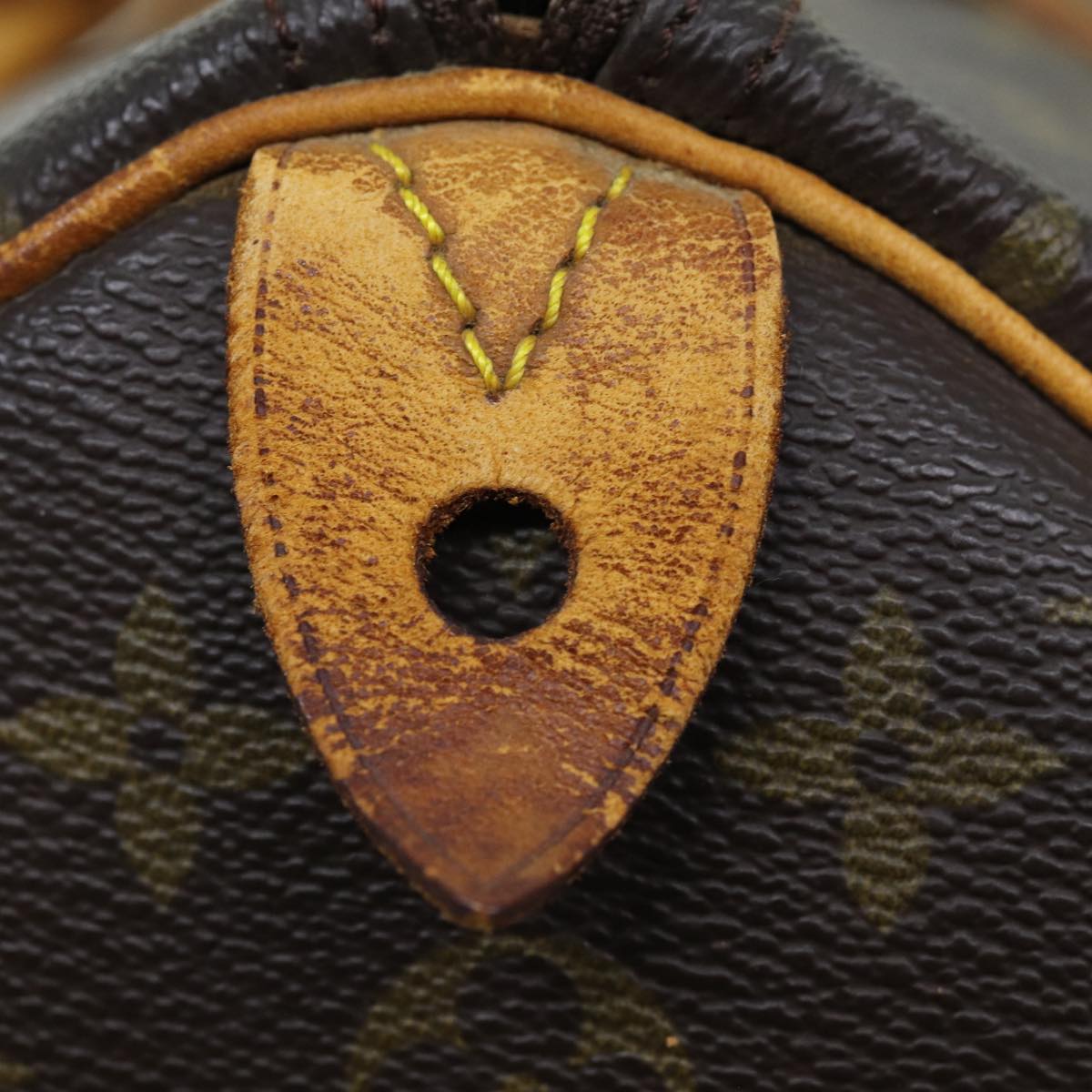 LOUIS VUITTON Monogram Speedy 35 Hand Bag M41524 LV 76671