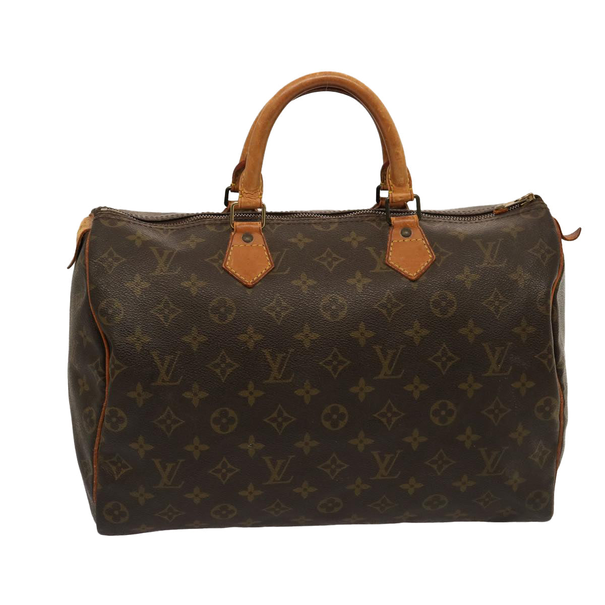 LOUIS VUITTON Monogram Speedy 35 Hand Bag M41524 LV 76671