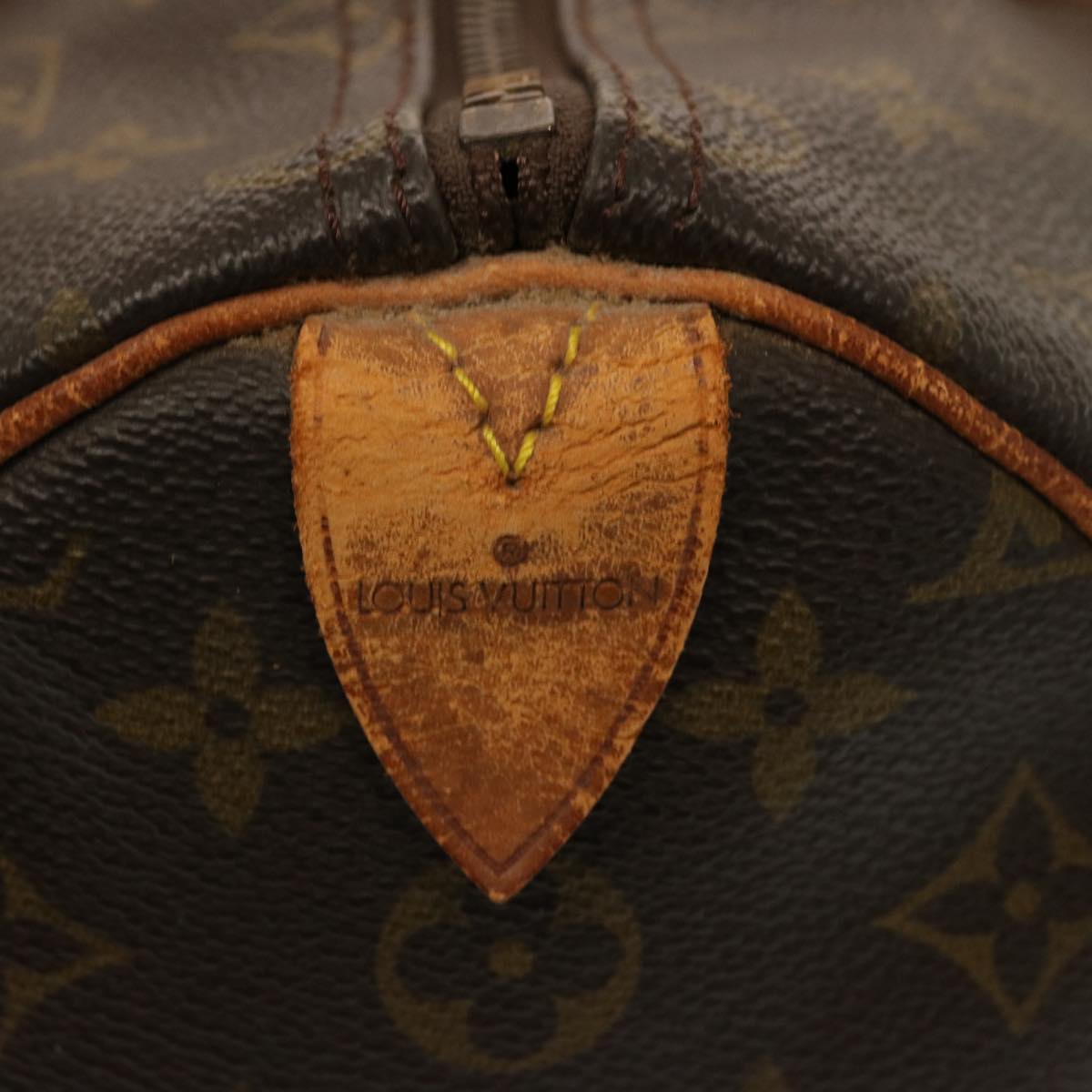 LOUIS VUITTON Monogram Speedy 35 Hand Bag M41524 LV 76671