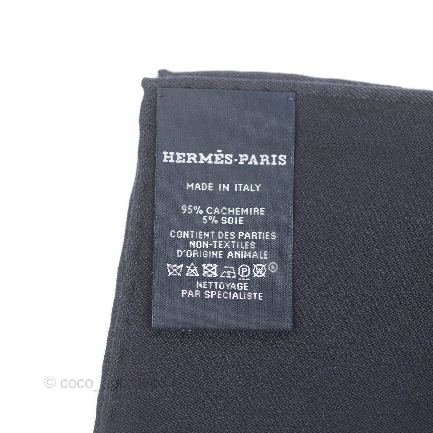 Hermes Bouclerie Moderne Scarf 115 Cashmere Silk