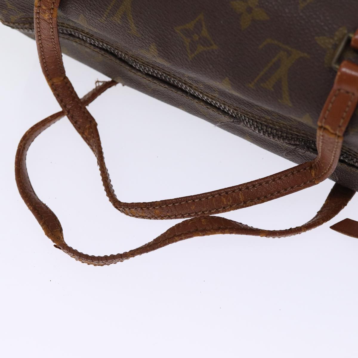 LOUIS VUITTON Monogram Papillon 26 Hand Bag Vintage M51386 LV 76682