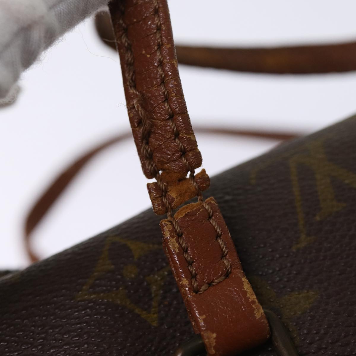 LOUIS VUITTON Monogram Papillon 26 Hand Bag Vintage M51386 LV 76682