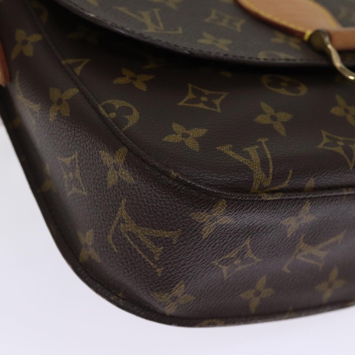 LOUIS VUITTON Monogram Saint Cloud GM Shoulder Bag M51242 LV 76685